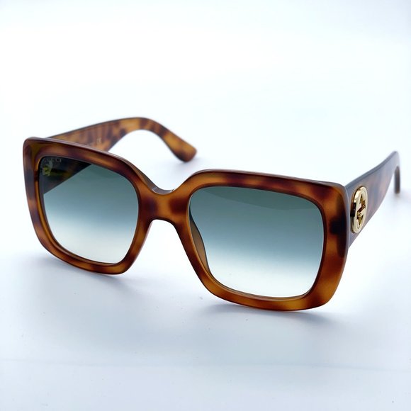 Gucci Accessories - 💯 GUCCI GG0141S HAVANA/GREEN GRADIENT Sunglasses